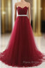 A-Line Elegant Quinceanera Formal Prom ValentineS Day Dresses Strapless Sleeveless Chapel Train Satin With Crystals