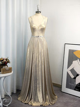 A-line Halter Ruffles Floor-Length Dress