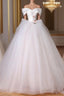 A-Line Off Shoulder Tulle Beige Long Formal Prom Dresses, Beige Tulle Long Formal Dresses