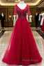 A-Line Formal Prom Dresses Luxurious Dresses Wedding Guest Formal Evening Floor Length Short Sleeve Spaghetti Strap Tulle