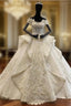 Ball Gown Tulle Sequins Beading Wedding Dresses