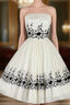 Black And White Homecoming Dresses