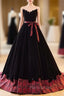 Black Velvet Strapless Bow Quinceanera Dresses