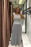 Charming Prom Dress Sleeveless Lace Chiffon Mother of the Bride Dresses