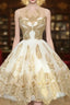 Fabulous White Homecoming Dresses Jewel Knee-Length Lace Appliques