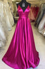 Rose Red Prom Dress, Evening Dress, Formal Occasion Party Dress