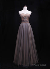 Gorgeous Tulle Sweetheart Long Prom Dress, New Party Dress