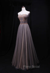 Gorgeous Tulle Sweetheart Long Formal Prom Dresses, New Party Dresses