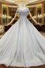 Great Choice Gray Ball Gown Tulle Straps Sleeveless Beading Sequins Wedding Dresses