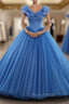 Ice Organza Ball Gowns Cinderella Dresses