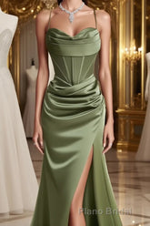 Mermaid Sweetheart Neck Lavender Long Formal Prom Dresses,Formal Evening Dresses