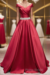 Off the Shoulder Burgundy Long Formal Prom Dresses, Off Shoulder Wine Red Formal Evening Dresses