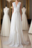 New Design The Charming White Real Made On Sale Simple Formal Prom Dresses