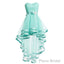Mint Tulle Homeocming For Teens Simple Short Lace Prom Dresses