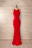 red fitted halter maxi dress red prom dress backless formal evening dress for woman