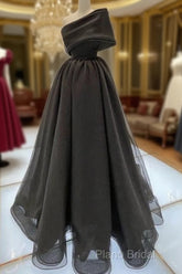 Sexy Long One Shoulder Formal Prom Dresses