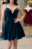 Simple v neck short Formal Prom dress, homecoming dress