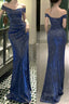 Unique Sequin Long Formal Prom Dresses, Sequin Evening Dresses