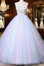 Unique Strapless Sweetheart A Line Wedding Dresses Beaded Bridal Formal Prom Gown