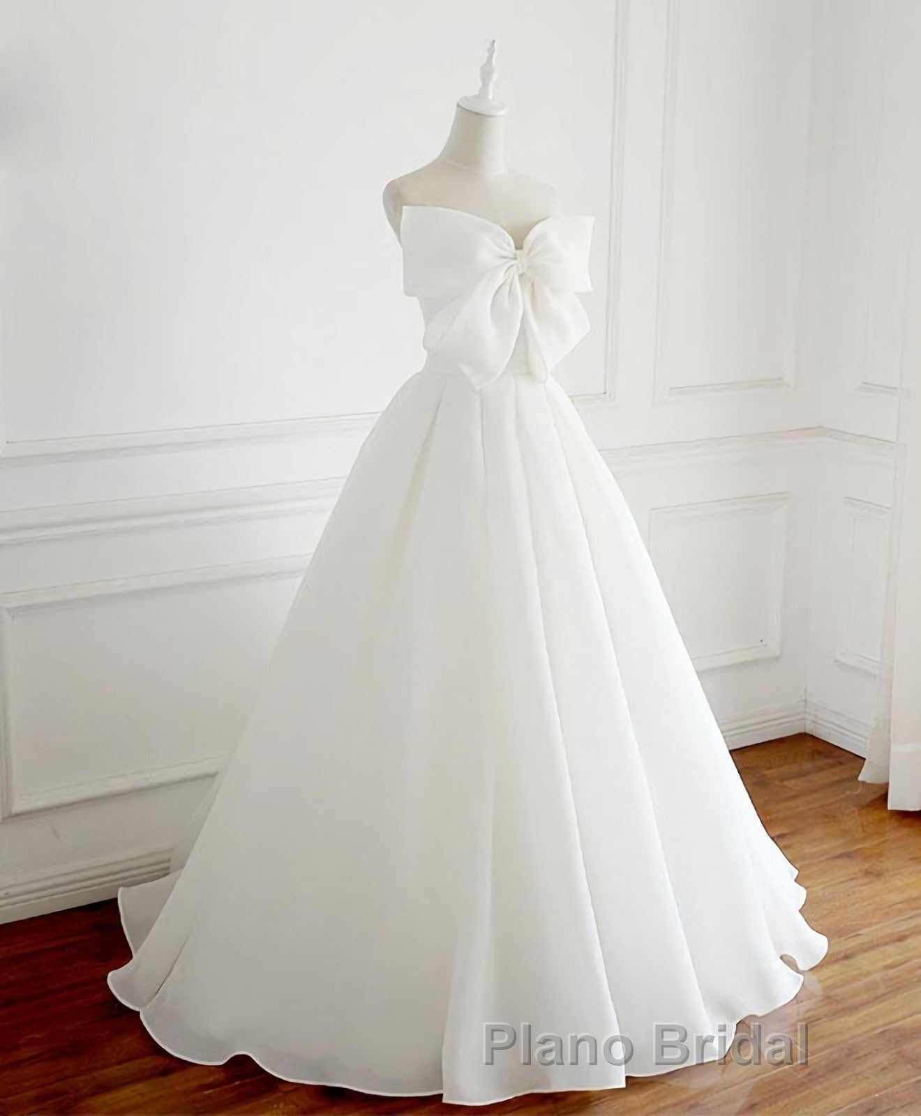 White Sweetheart Long Formal Prom Dresses, White Prom Dresses