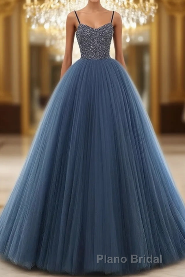 Beading Ball Gown Long Formal Prom Dresses,Popular Evening Dresses,Fashion Winter Prom Dresses Main image