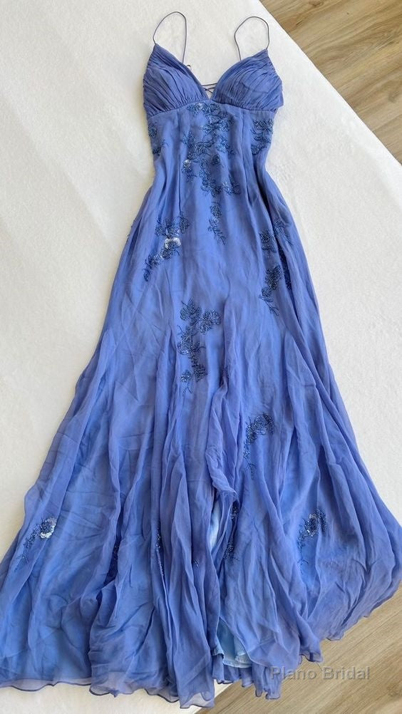 Blue Long Prom Dresses,Evening Gown,Party Dresses,Formal Dress Main image