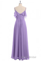 Rust Orange Straps Ruffled A-Line Bridesmaid Dresses