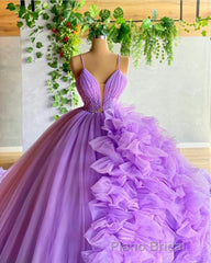Unique Formal Prom Dresses evening gowns Wedding Dresses with Train Formal Prom Dresses