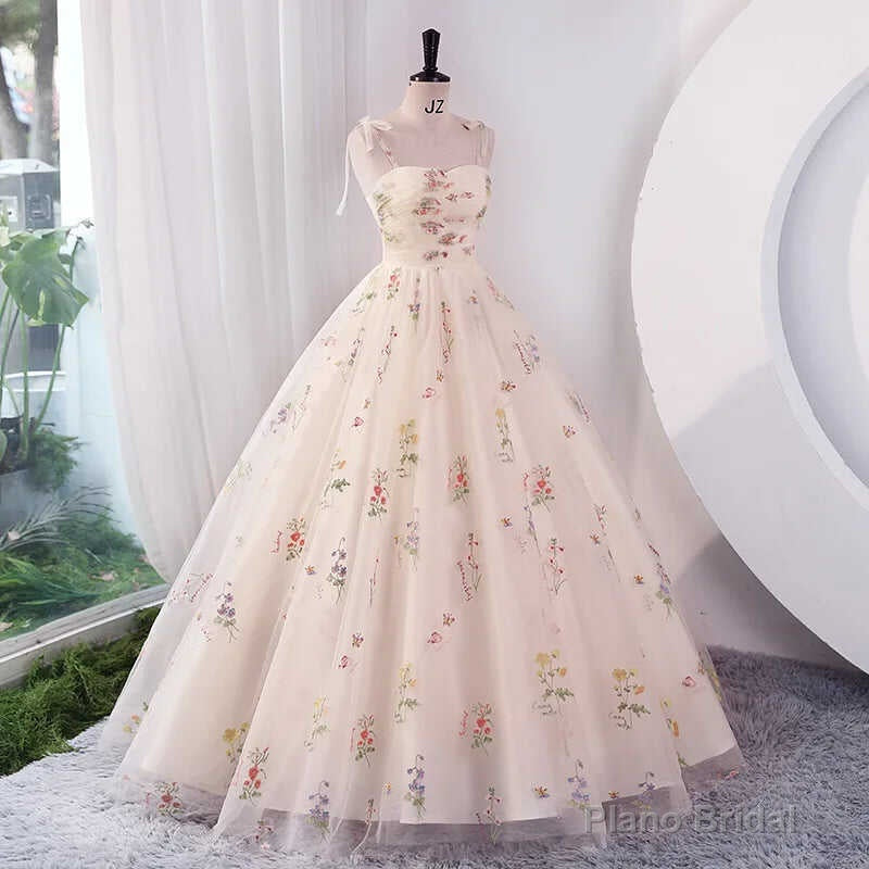 Luxury Floral Embroidery Long Pink Prom Evening Dresses Women Summer Party Formal Occasions Reception Dress Secondary image