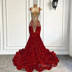 Gorgeous Long Dresses Luxury Black Girls Formal Prom Party Formal Gowns