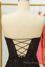 Purple Lace Tight Short Hoco Dresses