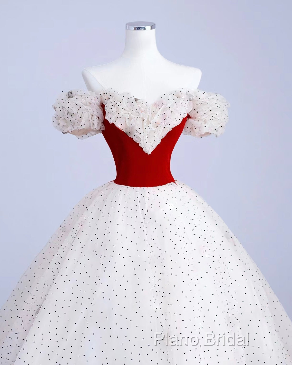 A-Line Off Shoulder Tulle Light Champagne Long Formal Prom Dresses, Light Champagne Formal Dresses Secondary image