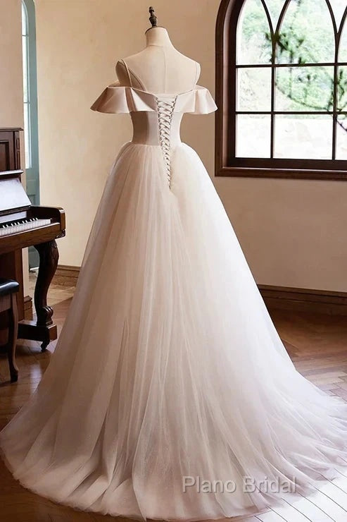 A-Line Sleeveless Backless Spaghetti Straps Floor Length Formal Dresses Formal Prom Dresses