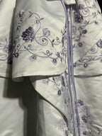 Aesthetic Ball Gown Off The Shoulder White Formal Prom Dresses Ruffle Long Party Dresses