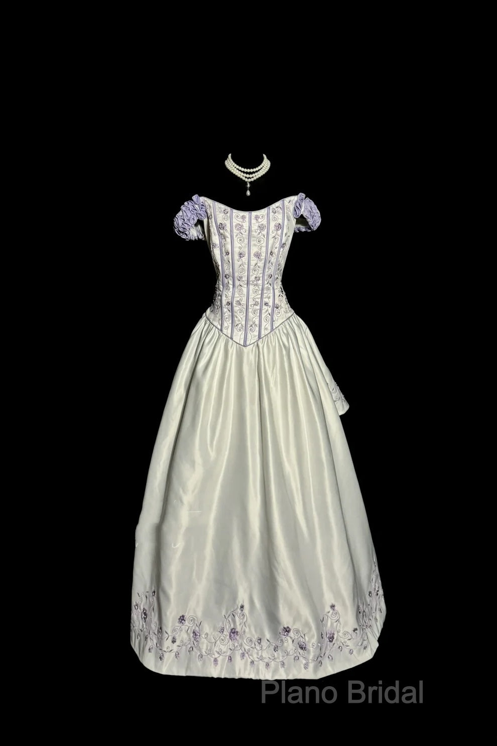 Aesthetic Ball Gown Off The Shoulder White Formal Prom Dresses Ruffle Long Party Dresses