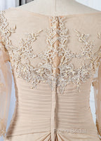 Appliques Lace 3/4 Sleeves Sweetheart Mother Of The Bride Dresses