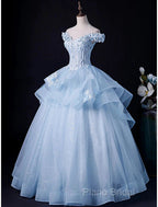 Ball Gown Formal Gown Minimalist Dresses Formal Wedding Guest Floor Length Sleeveless Off Shoulder Tulle Backless With Pleats Appliques