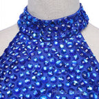 Beading Keyhole Back Homecoming Dresses