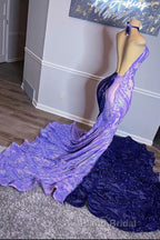 Beautiful Long Mix Colour Sleeveless Mermaid Formal Prom Dress