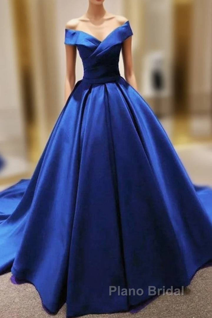 Beautiful Royal Blue Party Dresses, Formal Prom Dresses , Long Formal Gowns Main image