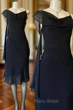 Black Chiffon Formal Prom Dresses Party Dresses New Formal Dresses