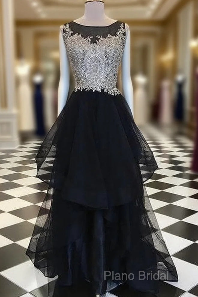Black Long Formal Prom Dresses,Formal Prom Dresses,Pageant Dresses,Formal Dresses,Ball Dance Dresses,Graduation School Party Gown Main image