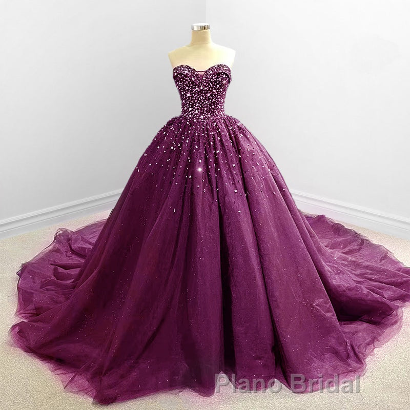 Black Strapless Dresses Sweetheart Tulle Quinceanera Dresses Secondary image