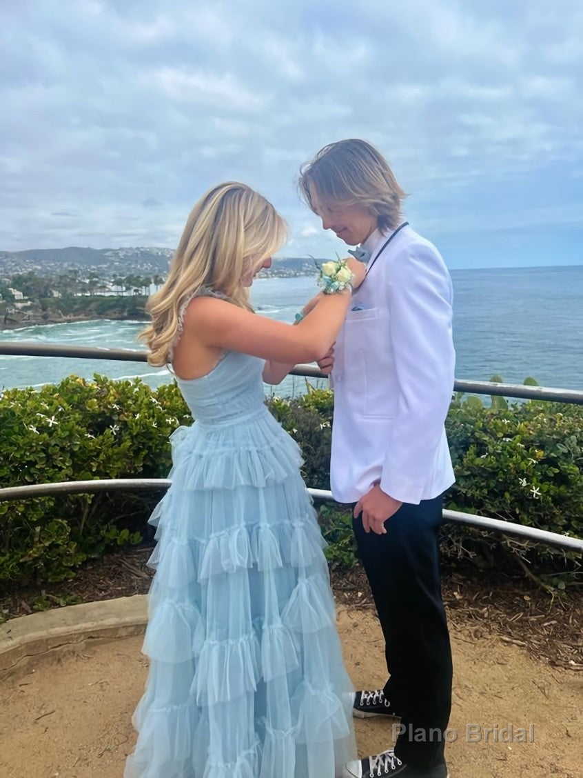 Blue Evening Dress Long Prom Dress Party Dress Main image