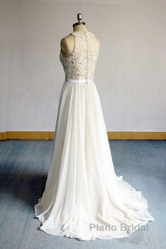 Eye-catching Lace Chiffon A-line Wedding Dress Secondary image