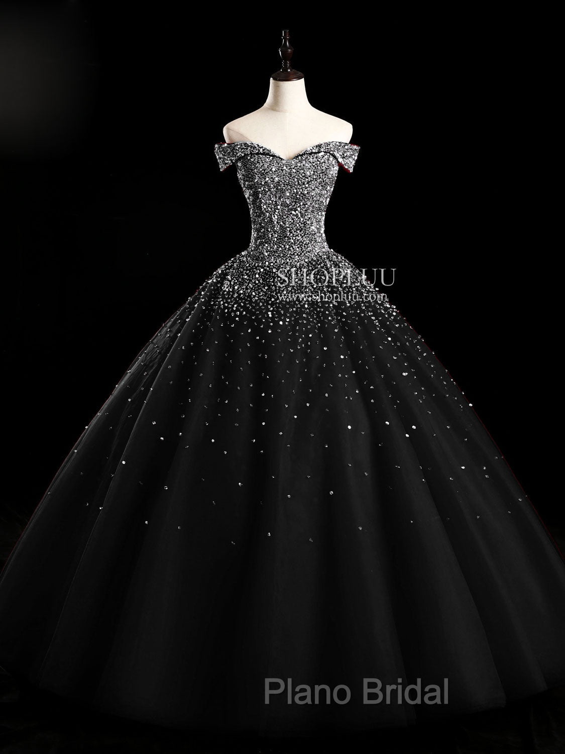 Burgundy Off Shoulder Tulle Sequin Long Formal Prom Dresses, Burgundy Sweet 16 Dresses