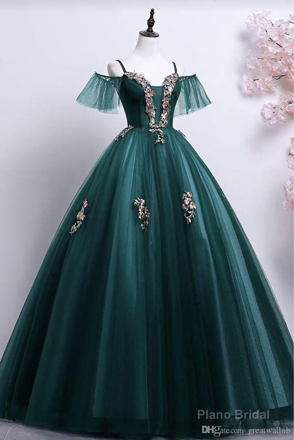 Prom Dress, Formal Dress, Evening Gown Green Prom Dress Main image