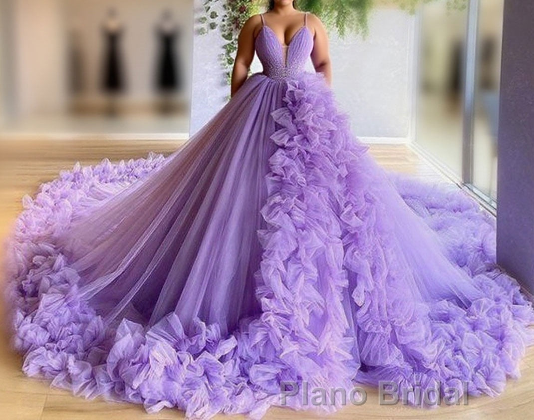 Unique Formal Prom Dresses evening gowns Wedding Dresses with Train Formal Prom Dresses Main image