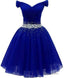 Short Dress, For Juniors Off The Shoulder Homecoming Dress, Custom Made