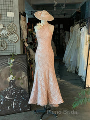 Classic Vintage Lace Floor Length Mermaid Wedding Dresses